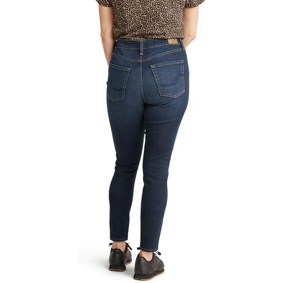 Levi Strauss Signature Gold Jeans Women's W38 x L28 Shaping High Rise Skinny New - Picture 11 of 12